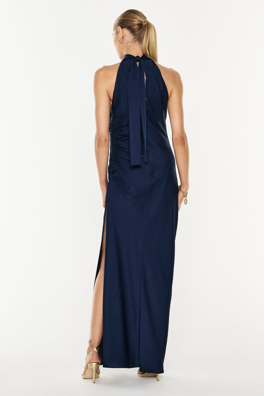 Twilights Kiss Racer Dress (Midnight Navy)
