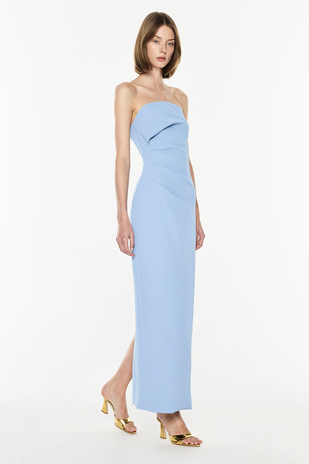 Future Horizons Strapless Dress (Sky Blue)