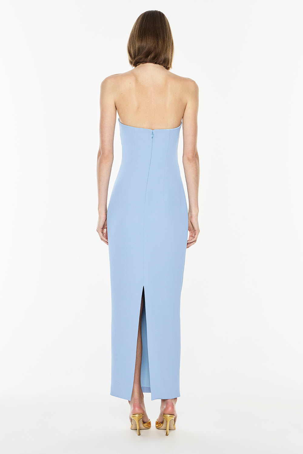 Future Horizons Strapless Dress (Sky Blue)