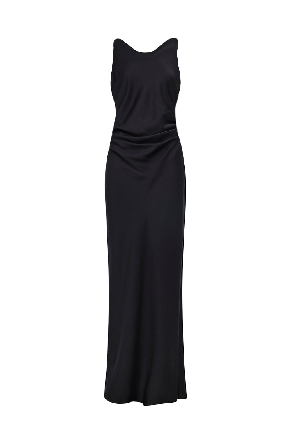 High Attitude Drape Dress (Black)