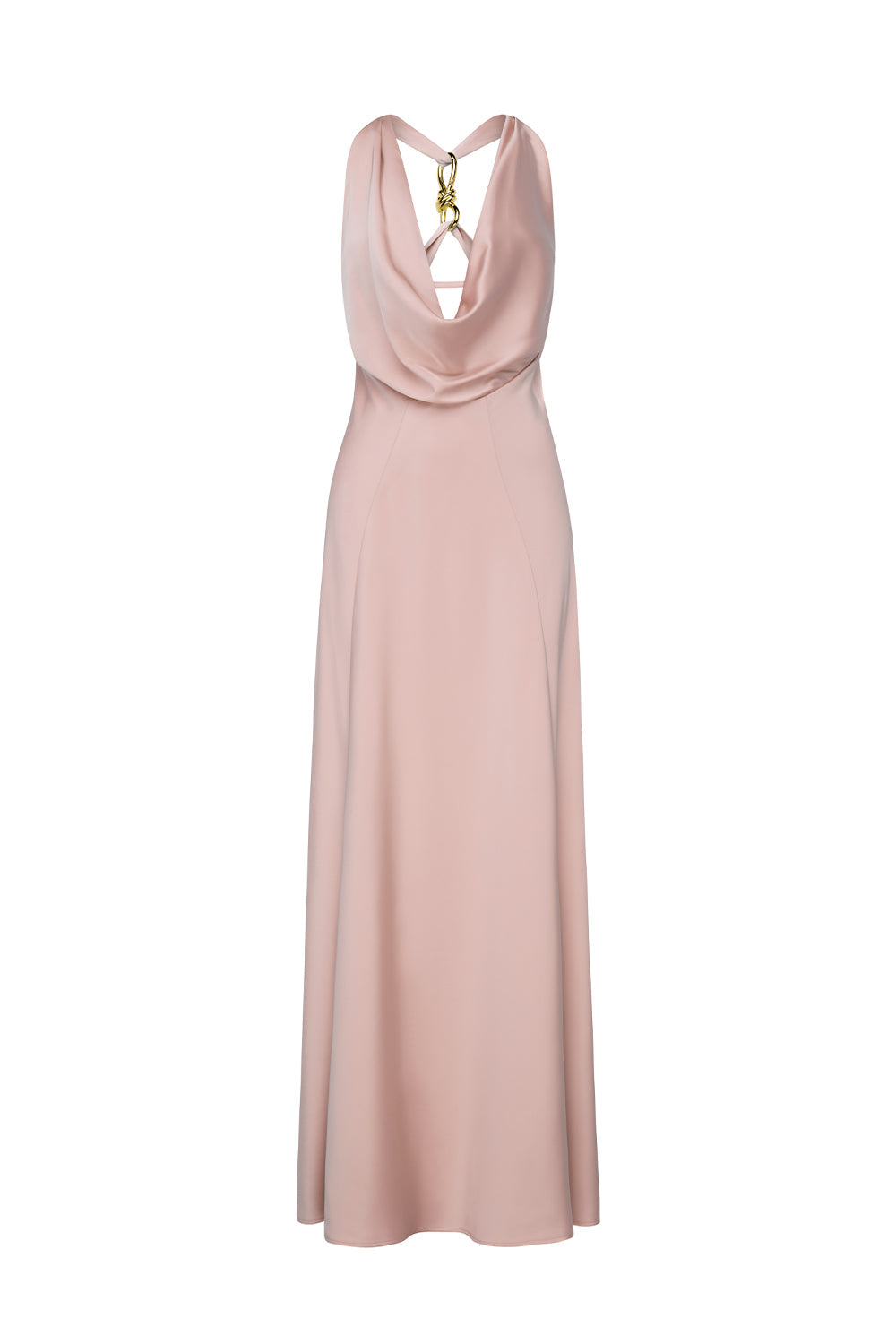 Image of Dresses. Productname: Charmed Cowl Slip Dress in Rose Pink colour by brand - Manning Cartell
