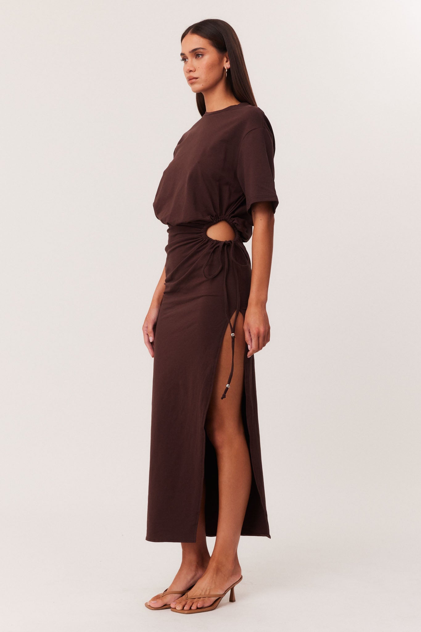SNDYS LOLA MAXI DRESS (Chocolate)