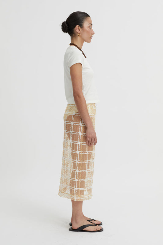 Blanca Studio Delphina Skirt (Butter)