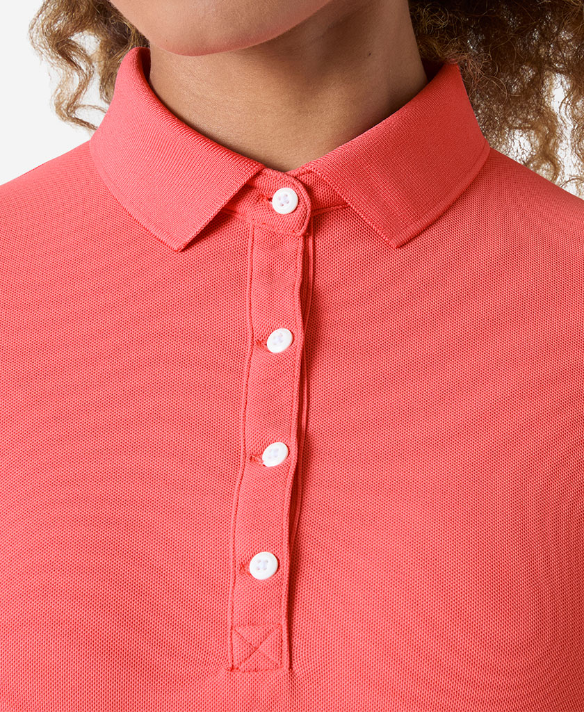 Helly Hansen W CREWLINE POLO (Sunset Pink)