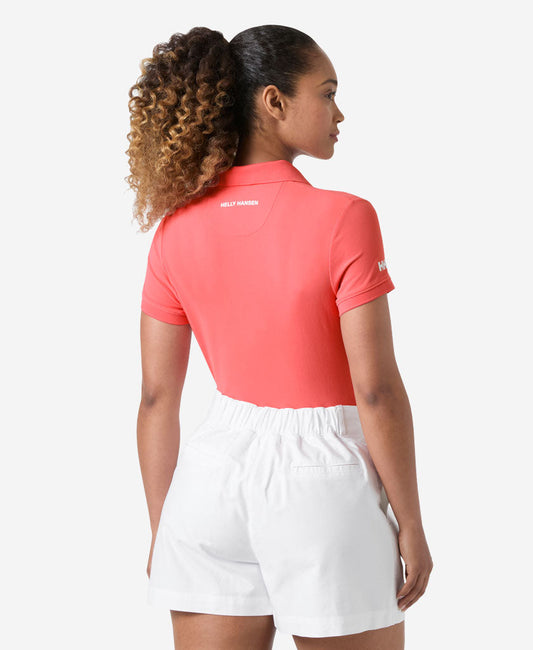 Helly Hansen W CREWLINE POLO (Sunset Pink)