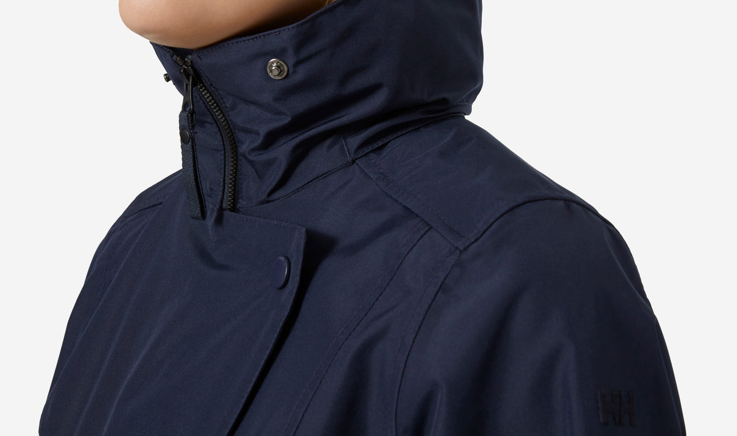 Helly Hansen W WELSEY II TRENCH, 599 (Navy)