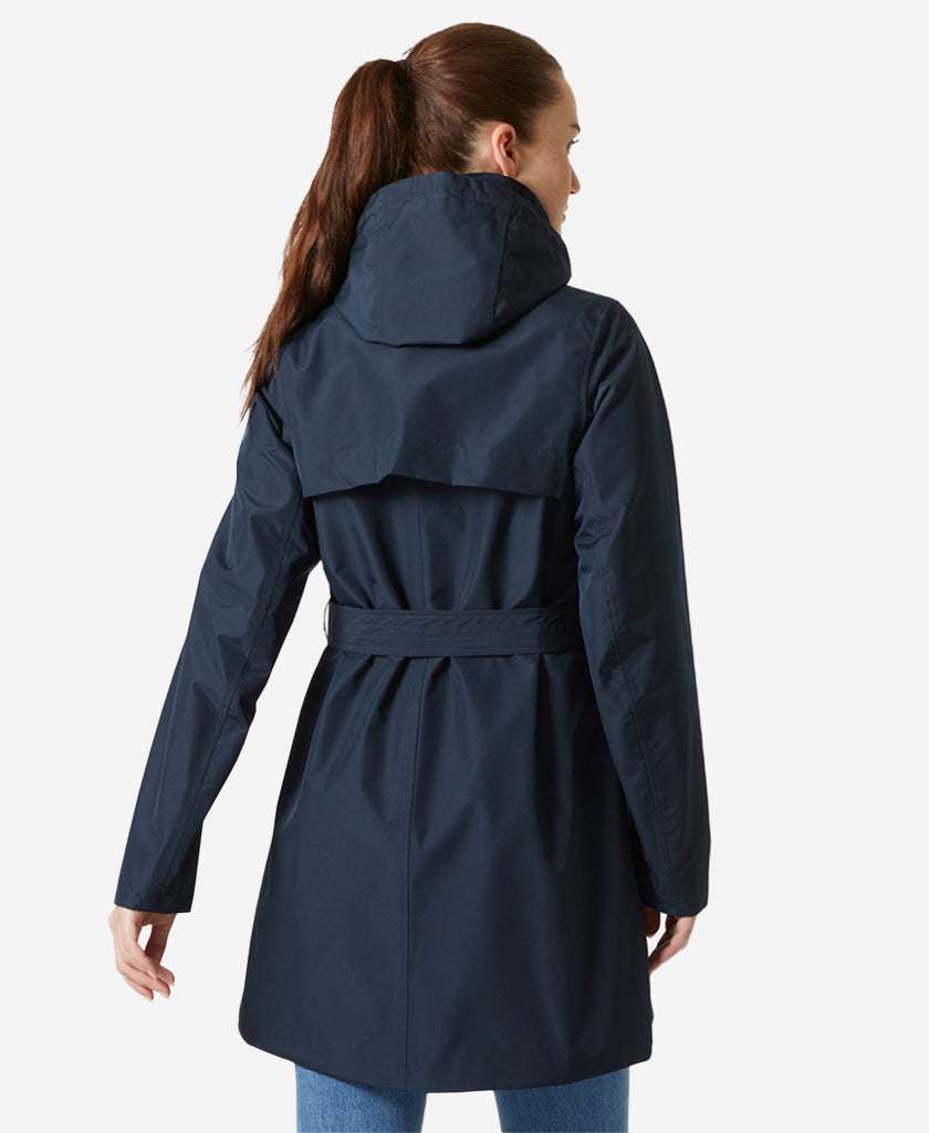 Helly Hansen W WELSEY II TRENCH, 599 (Navy)