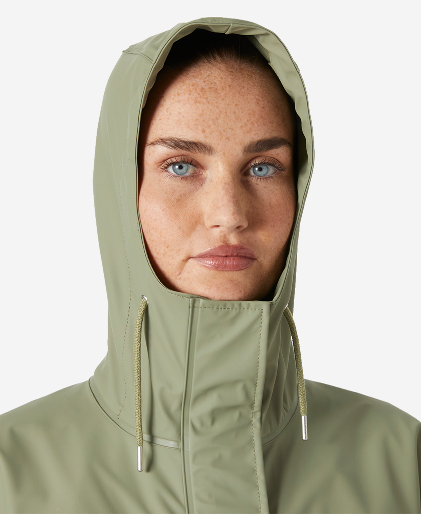Helly Hansen W MOSS RAIN COAT (Lav Green)