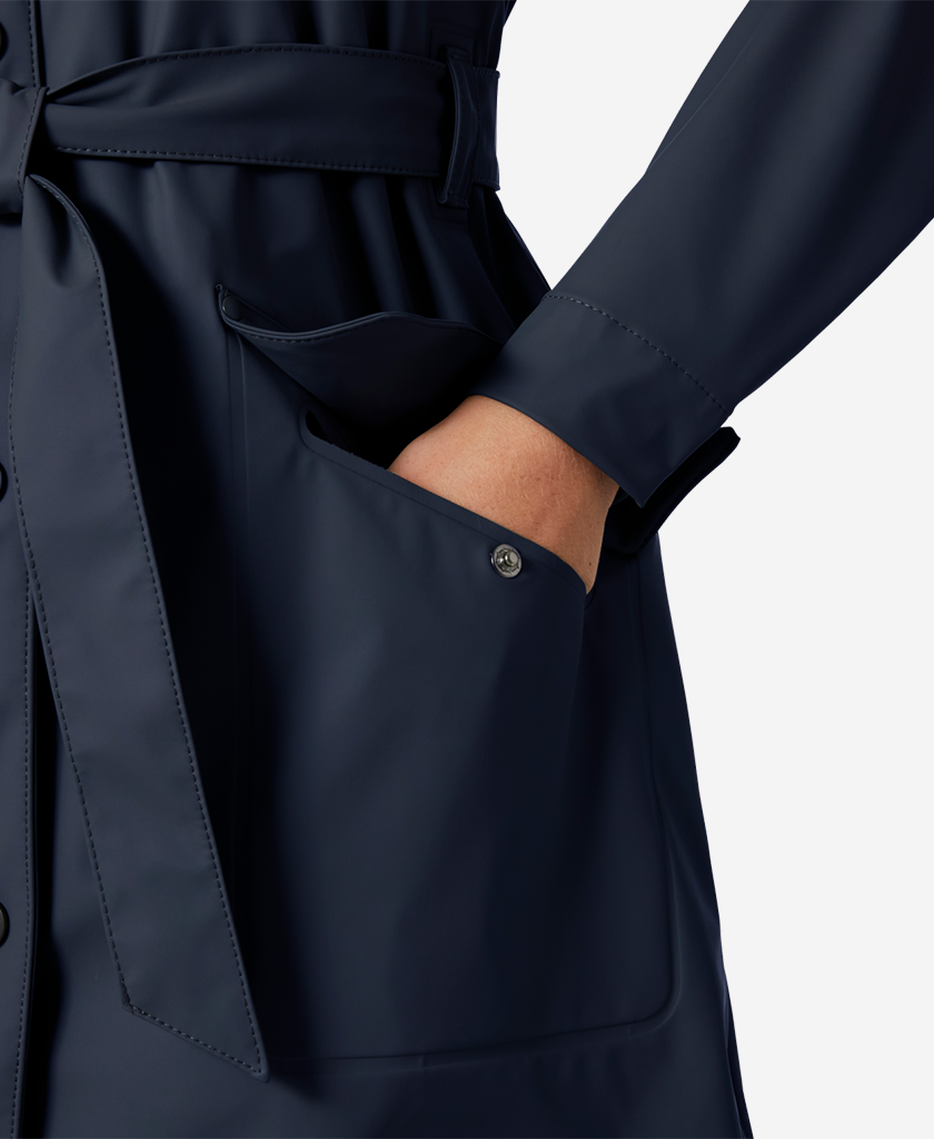 Helly Hansen W KIRKWALL II RAINCOAT (Navy)