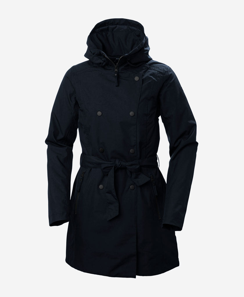 Helly Hansen W WELSEY II TRENCH INSULATED (Navy)