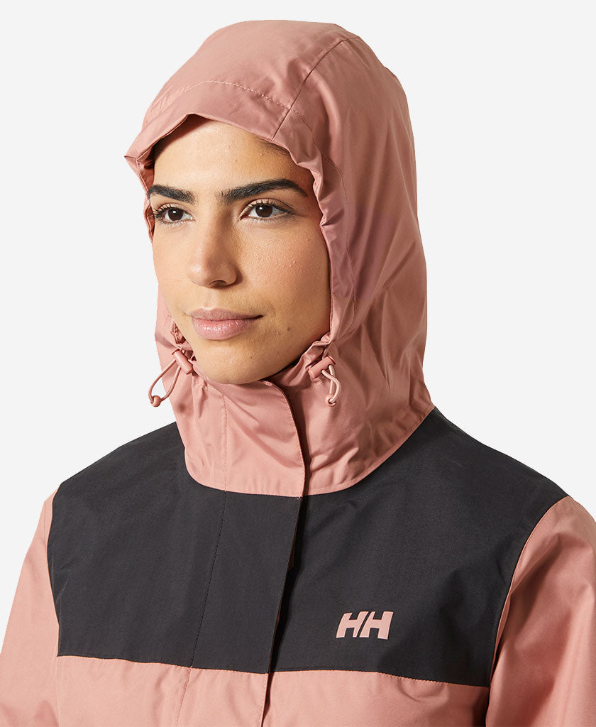 Helly Hansen W VANCOUVER RAIN JACKET (Ash Rose)