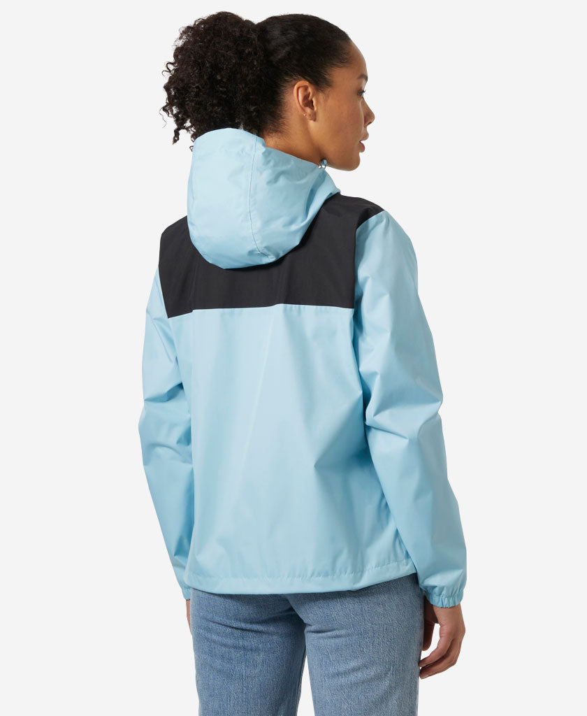 Helly Hansen W VANCOUVER RAIN JACKET (Light Cyan)