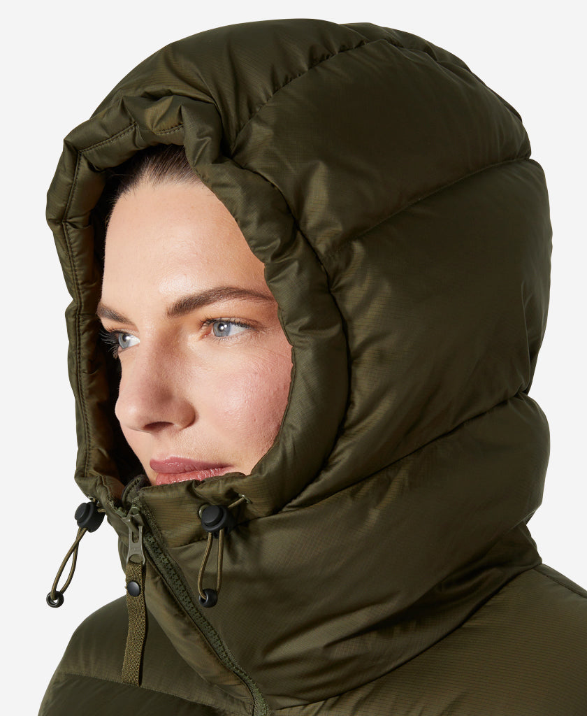 Helly Hansen W ESSENCE DOWN JACKET (Utility Green)