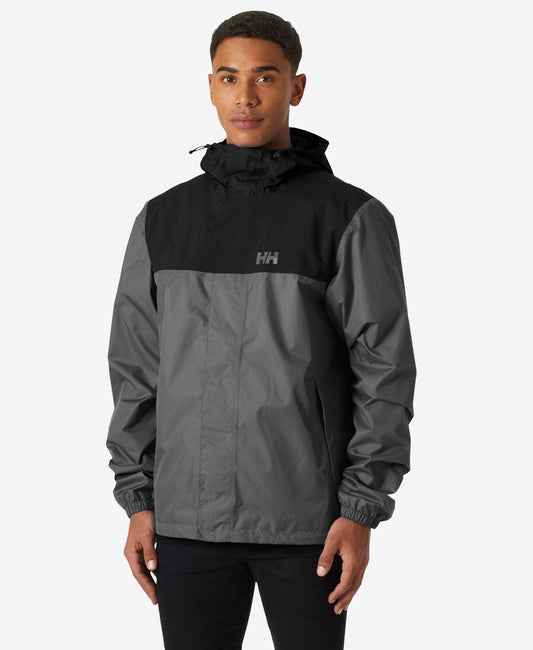 Image of Coats & Jackets. Product name - VANCOUVER RAIN JACKET, Ebony in Ebony colour by brand - Helly Hansen