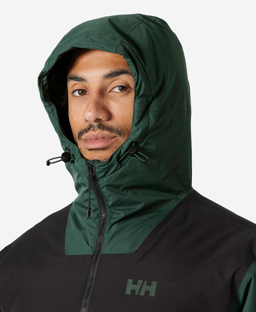 Helly Hansen ERVIK INS RAIN JACKET (Jungle Green)