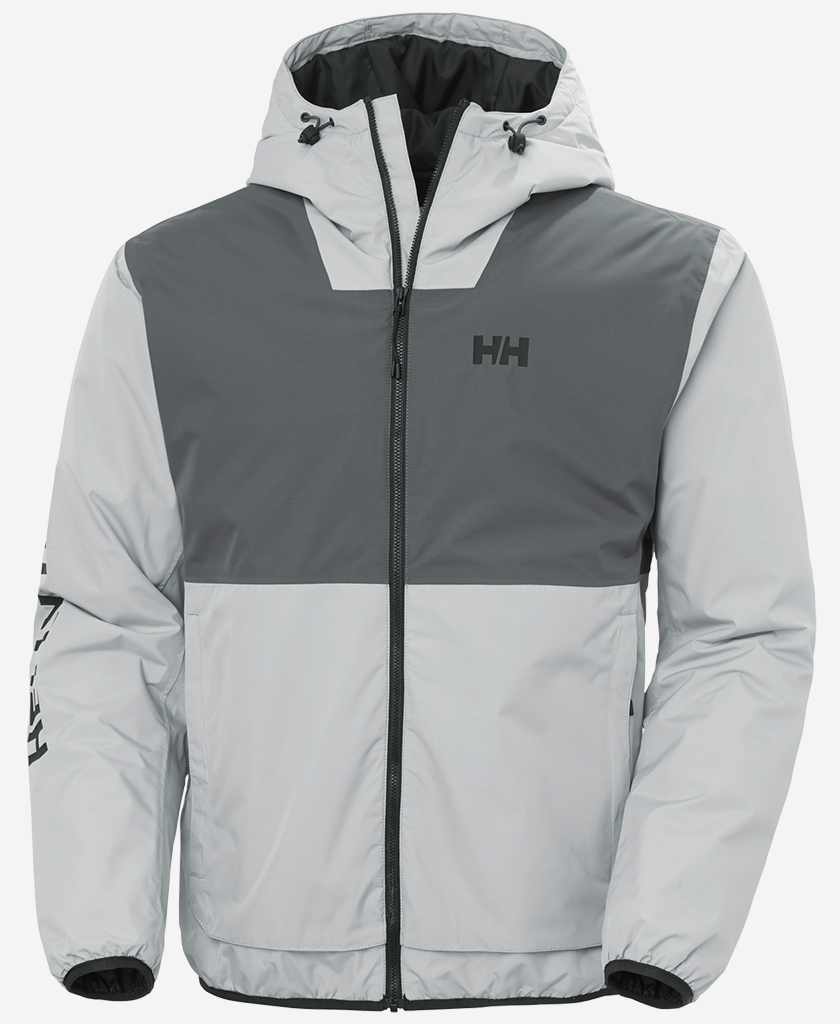 Helly Hansen ERVIK INS RAIN JACKET (Flipper Grey)