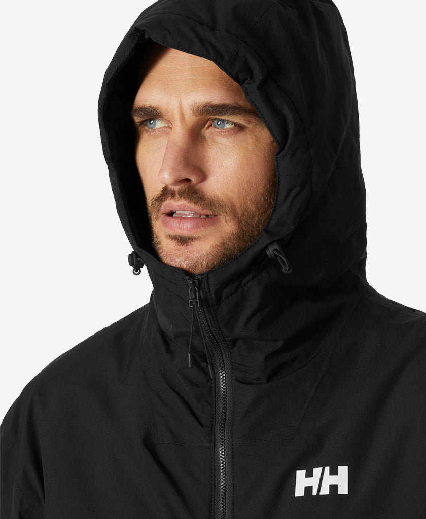 Helly Hansen ERVIK INS RAIN JACKET (Black)