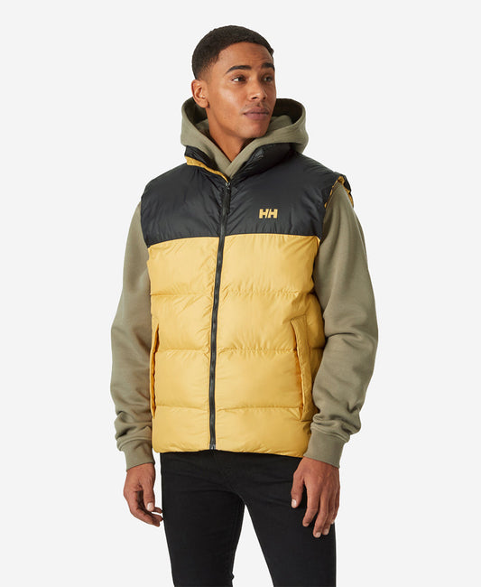 Image of a model wearing Outerwear. Product name - ACTIVE PUFFY VEST, Sand in Sand colour by brand - Helly Hansen