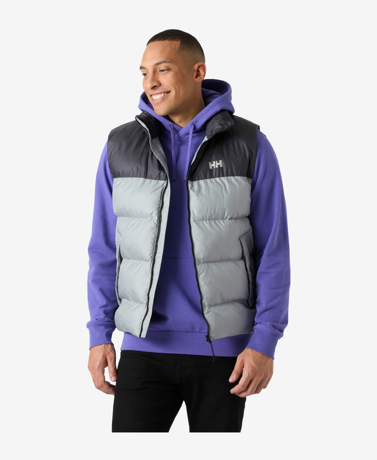 Image of Coats & Jackets. Product name - ACTIVE PUFFY VEST, Flipper Grey in Flipper Grey colour by brand - Helly Hansen
