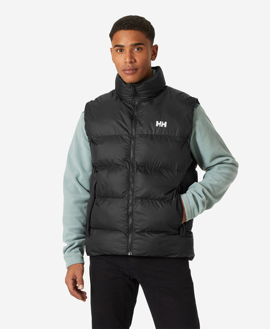 Image of Coats & Jackets. Product name - ACTIVE PUFFY VEST, 991 Black in Black colour by brand - Helly Hansen
