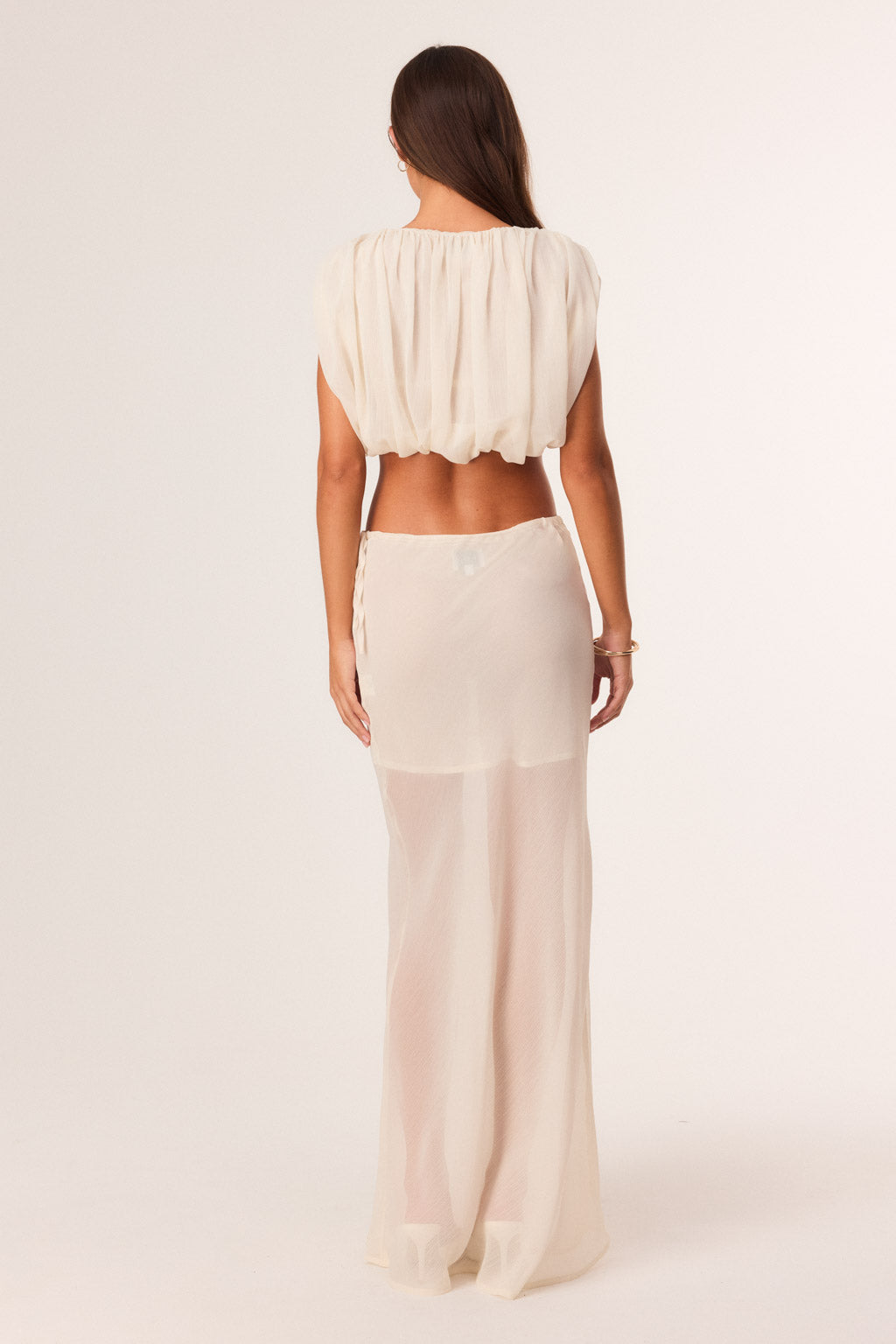SNDYS TAMARA MAXI SKIRT (Off White)