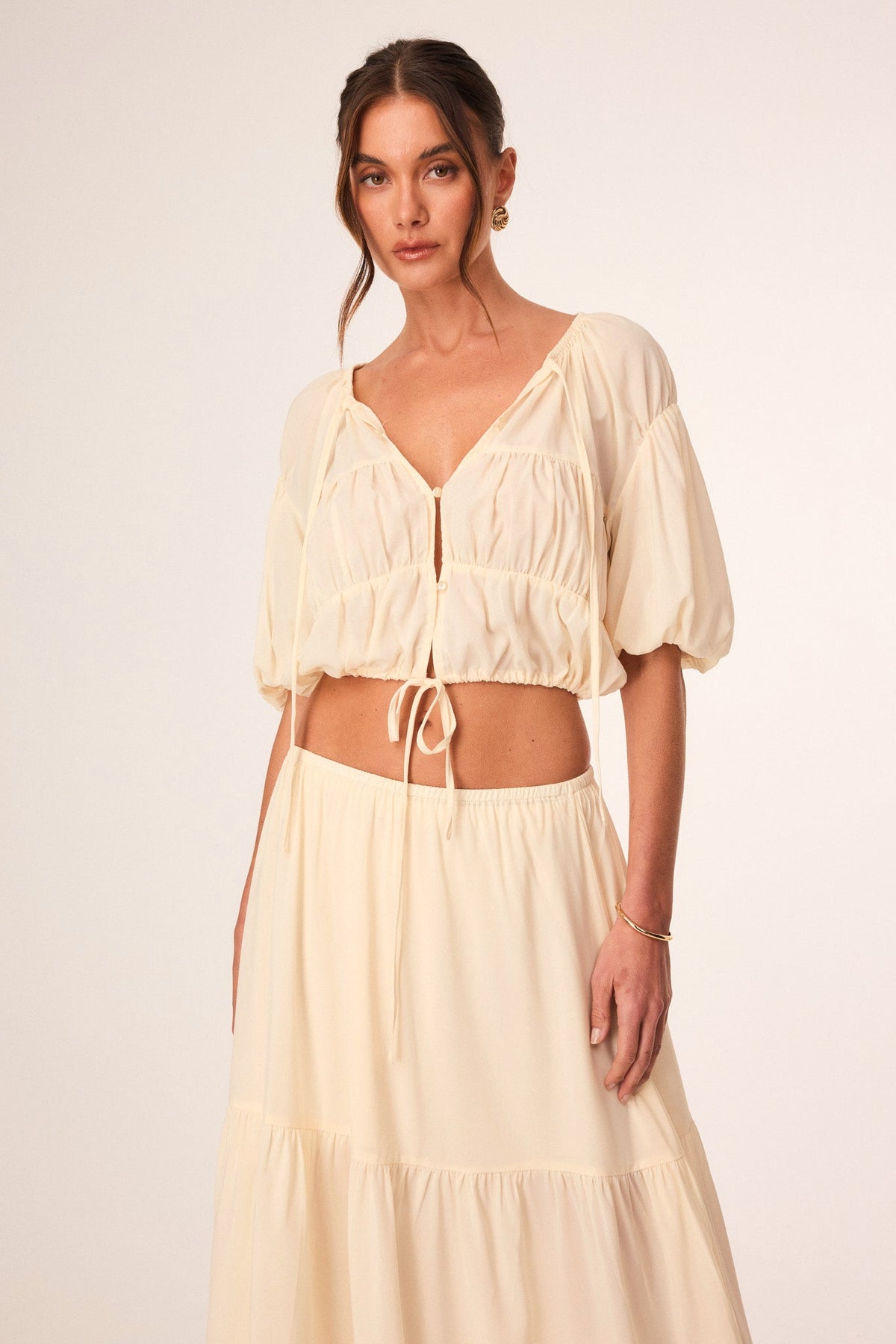 SNDYS ABBEY TOP (Buttermilk)