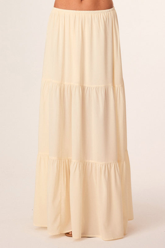 SNDYS ABBEY MAXI SKIRT (Buttermilk)