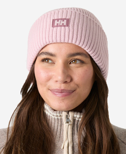 Image of Hats. Product name - HH RIB BEANIE, Pinkshake in Pinkshake colour by brand - Helly Hansen