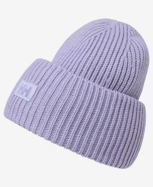 Image of Hats. Product name - HH RIB BEANIE, Bright Lavender in Bright Lavender colour by brand - Helly Hansen