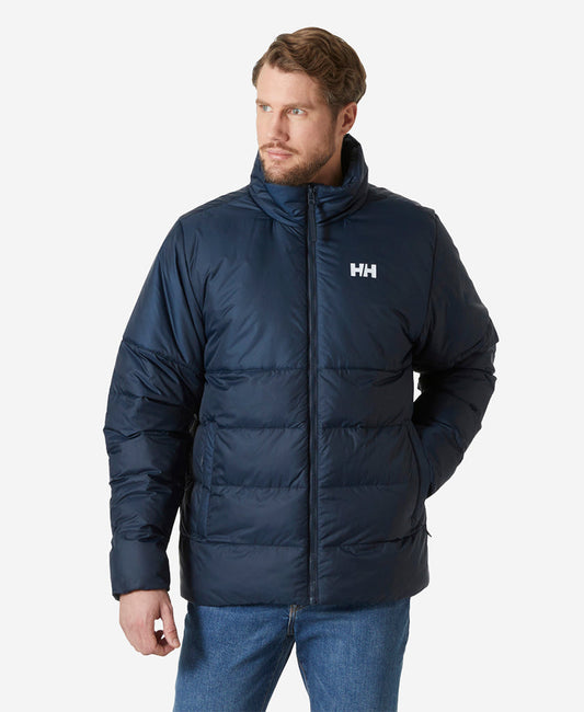 Image of Coats & Jackets. Product name - OSLO LIGHT PUFFY JACKET, Navy in Navy colour by brand - Helly Hansen