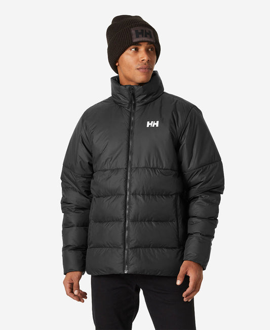 Image of Coats & Jackets. Product name - OSLO LIGHT PUFFY JACKET, Black in Black colour by brand - Helly Hansen