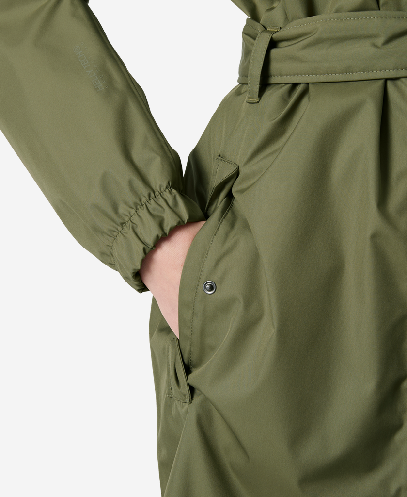 Helly Hansen W HH CLASSICS TRENCH COAT (Lav Green)