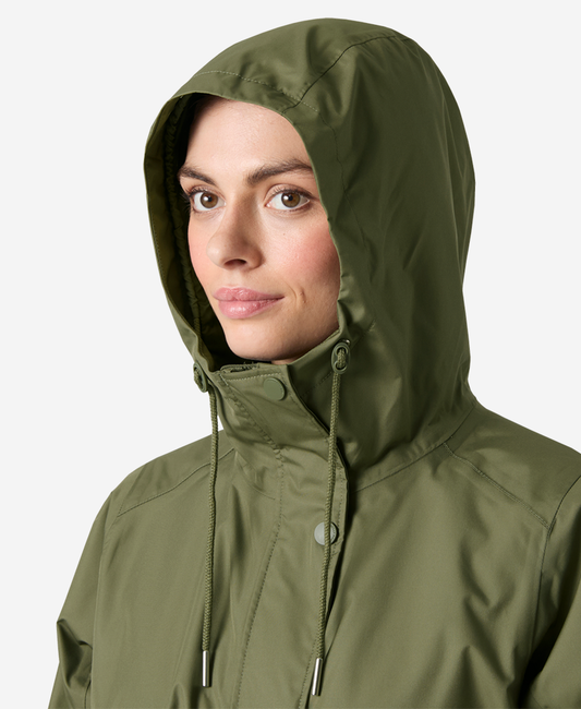 Helly Hansen W HH CLASSICS TRENCH COAT (Lav Green)