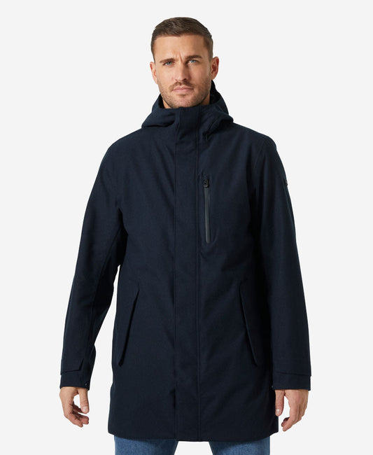 Image of Coats & Jackets. Product name - FROGNER JACKET, Navy in Navy colour by brand - Helly Hansen