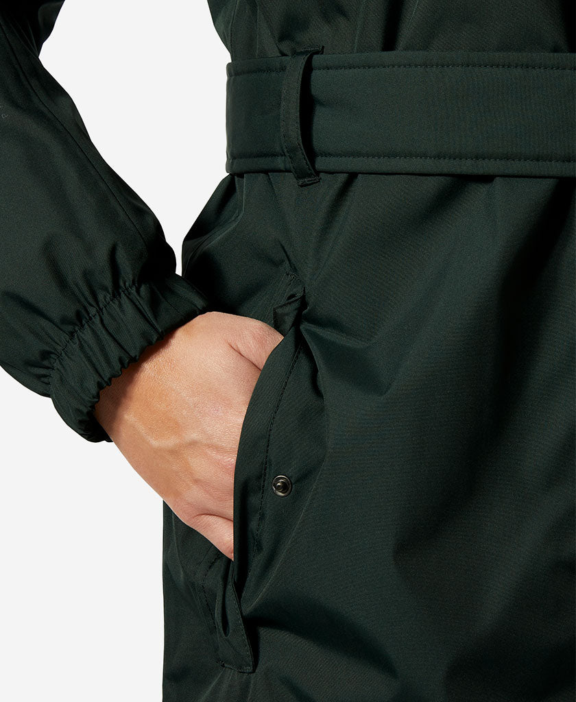 Helly Hansen W HH CLASSIC INS TRENCH (Dark Jungle)