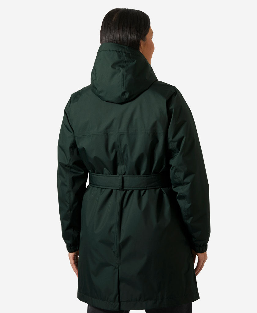 Helly Hansen W HH CLASSIC INS TRENCH (Dark Jungle)