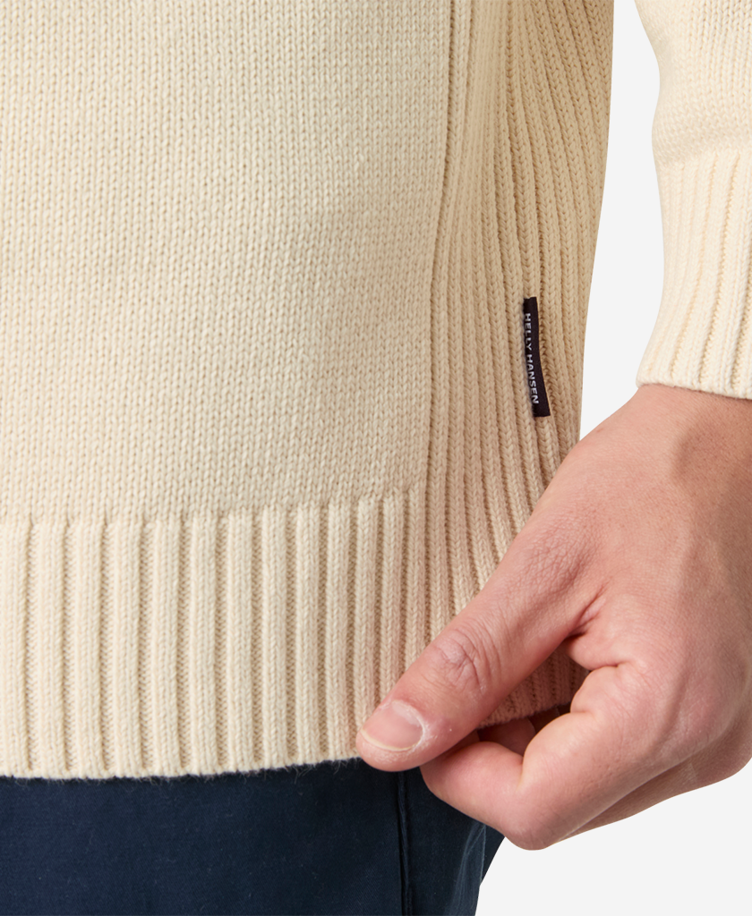 Helly Hansen SMOEGEN 1/2 ZIP SWEATER (Cream)