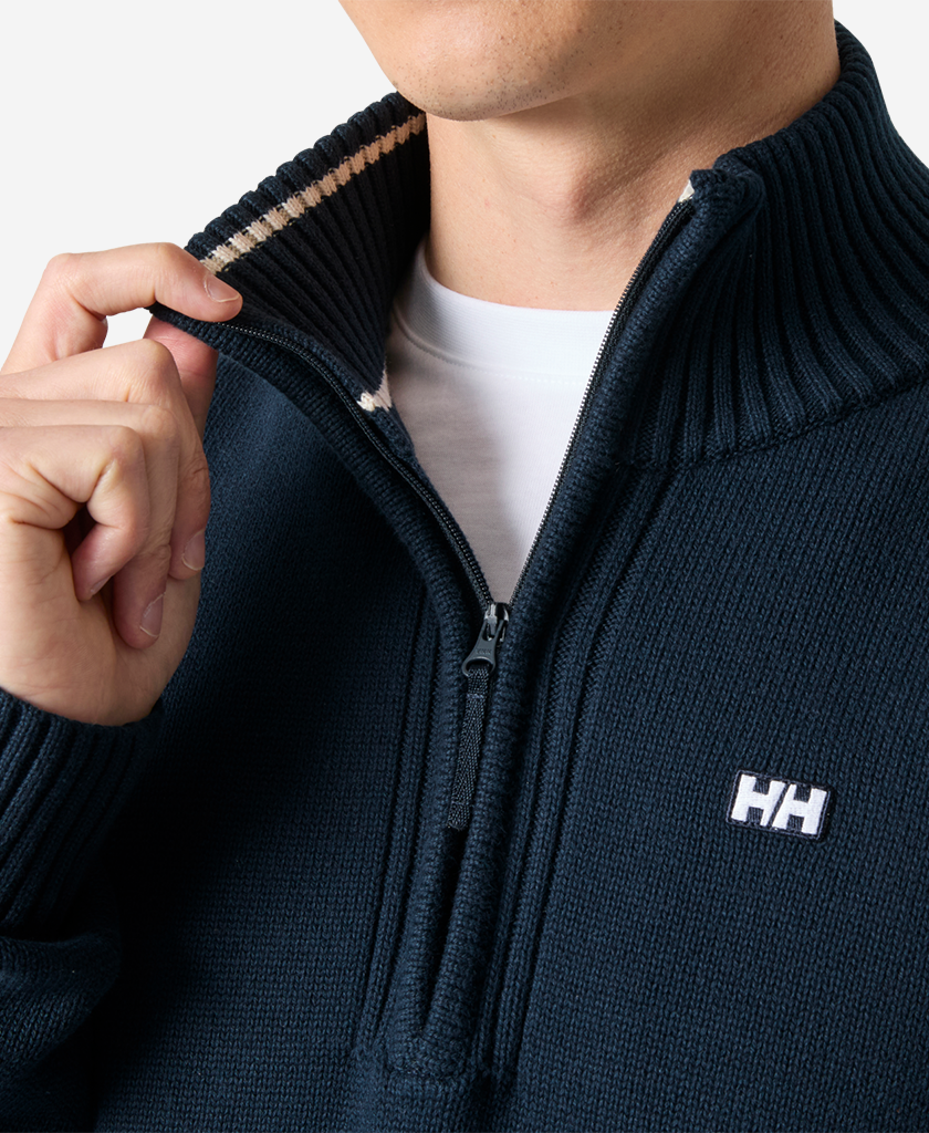 Helly Hansen SMOEGEN 1/2 ZIP SWEATER (Navy)