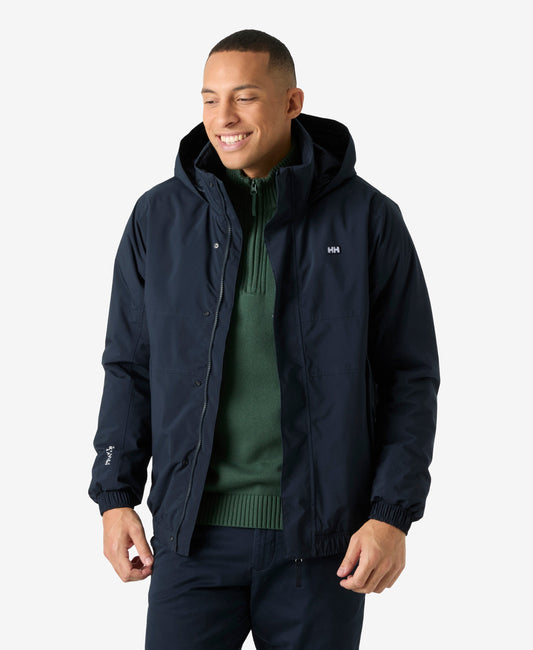 Image of Coats & Jackets. Product name - SMOEGEN INSULATED RAIN JACKET, Navy in Navy colour by brand - Helly Hansen