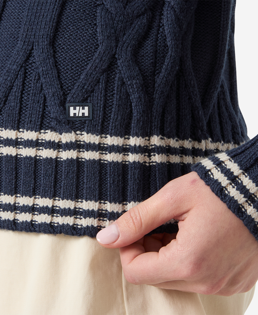 Helly Hansen W POSITANO KNIT SWEATER (Navy)