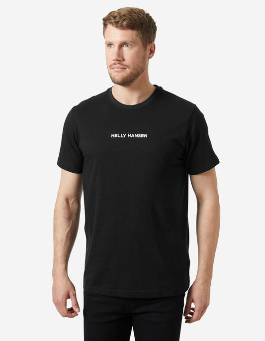 Image of T-Shirts. Product name - CORE T-SHIRT 2.0, Black in Black colour by brand - Helly Hansen