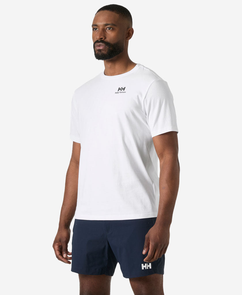 Image of T-Shirts. Product name - CORE GRAPHIC T 2.0, 005 White in White colour by brand - Helly Hansen