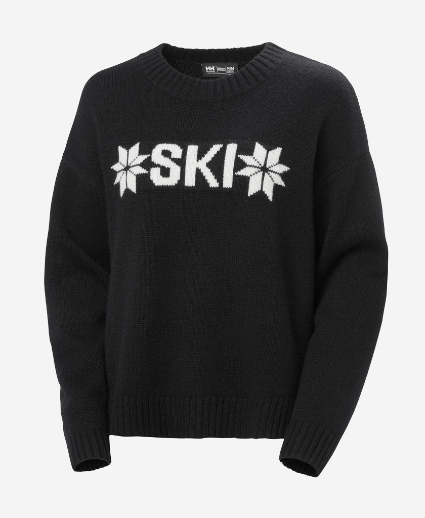 Helly Hansen W BLISS SKI KNIT SWEATER (Black)