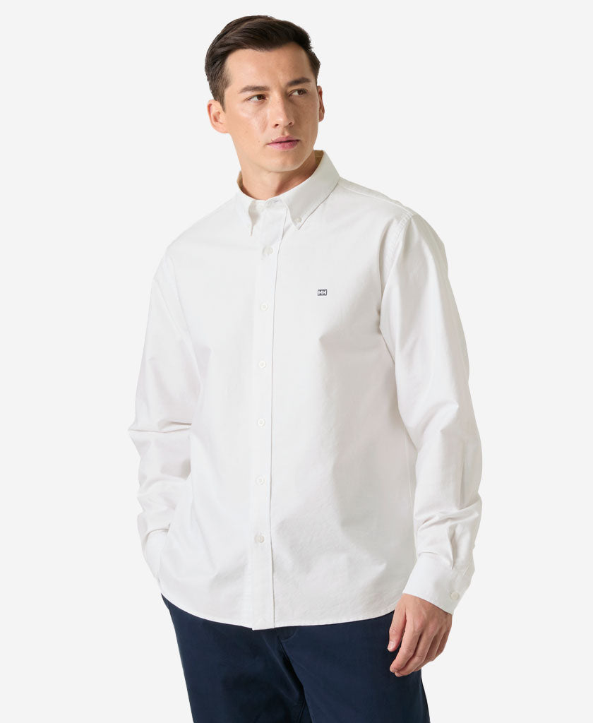 Image of Shirts. Product name - SHORE LS SHIRT, White in White colour by brand - Helly Hansen