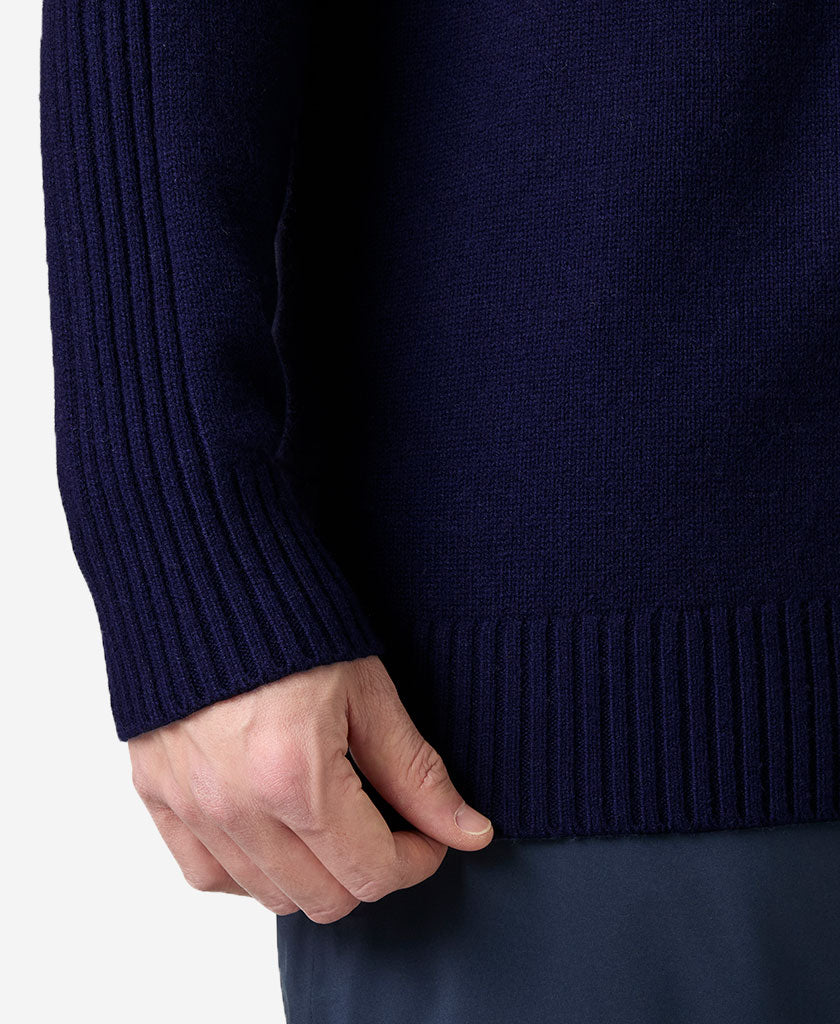 Helly Hansen AFTON KNIT SWEATER (Navy Fairisle)
