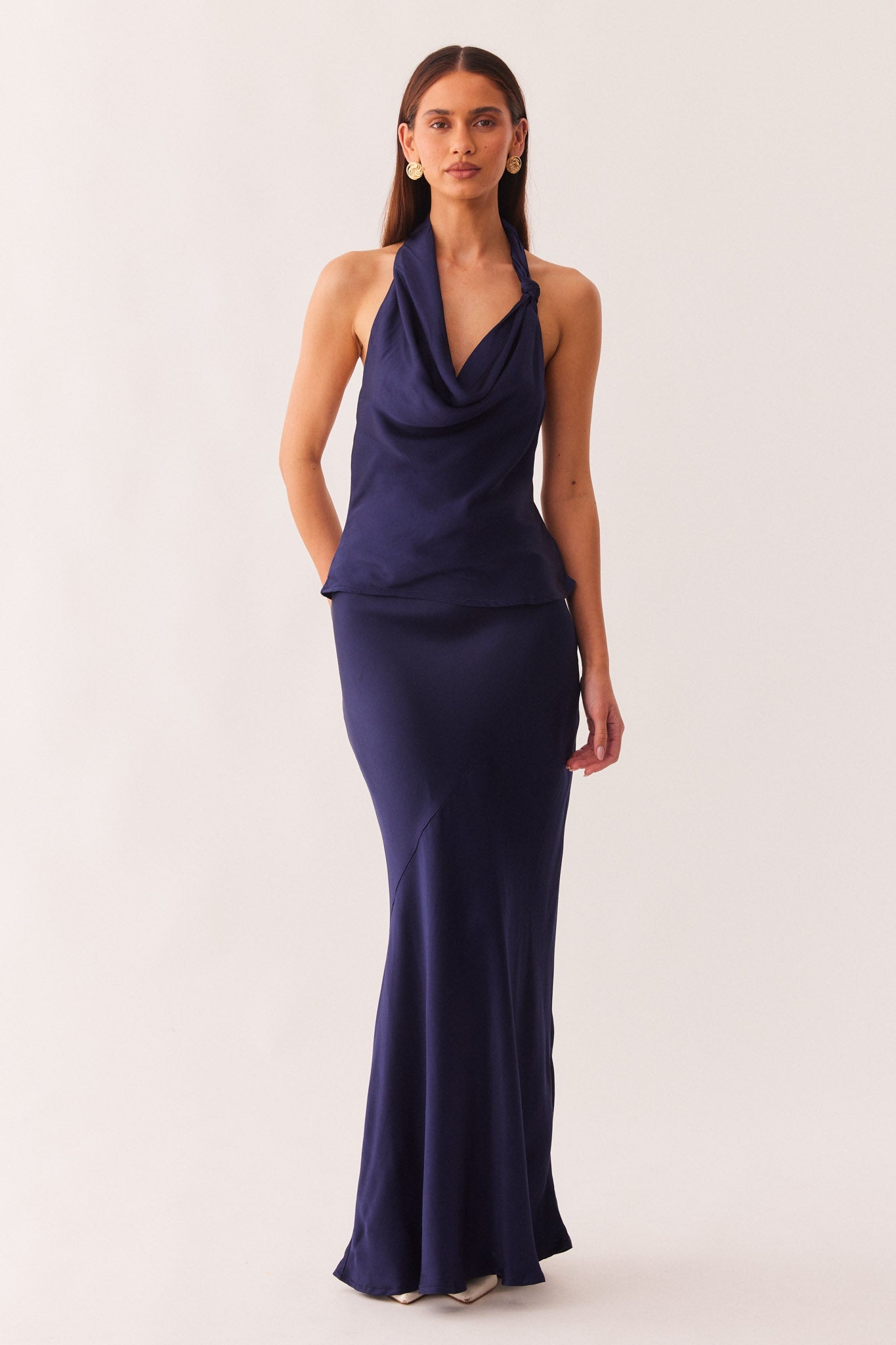 SNDYS JUNIE MAXI SKIRT (Navy)
