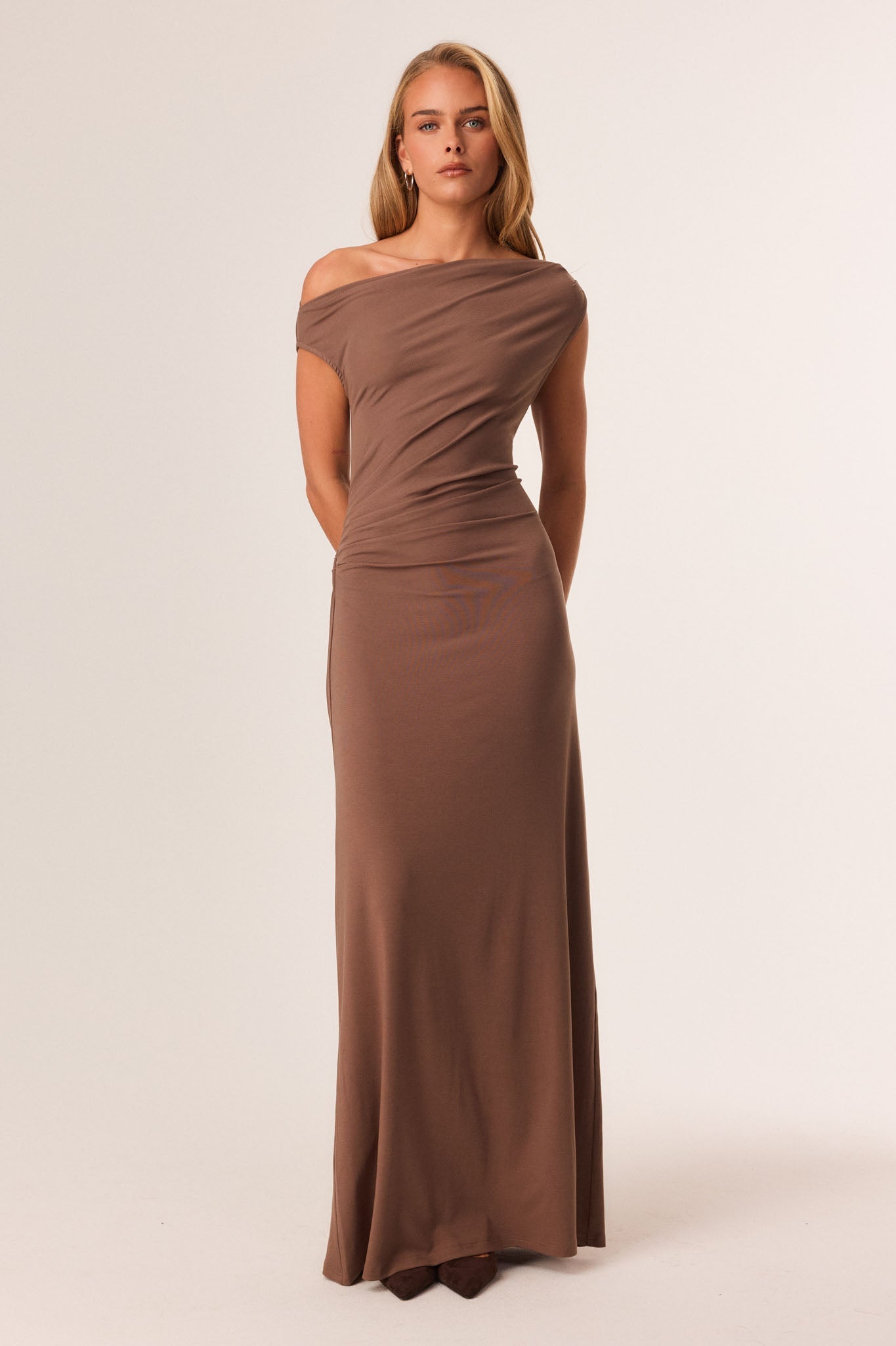 SNDYS MACY MAXI DRESS (Mocha)
