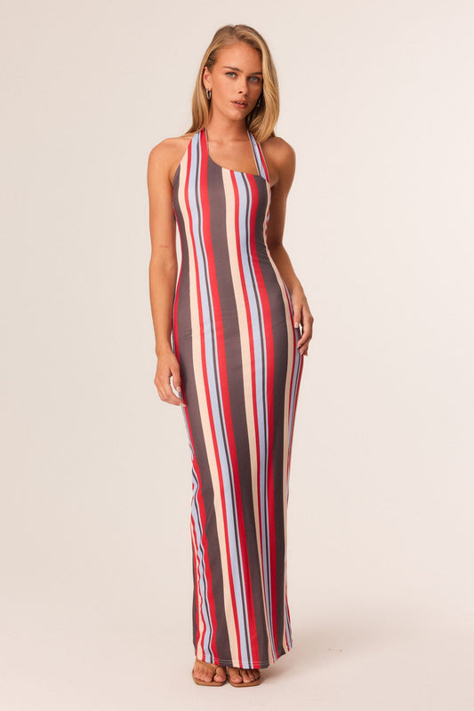 SNDYS SHERRI MAXI DRESS (Multi Stripe)