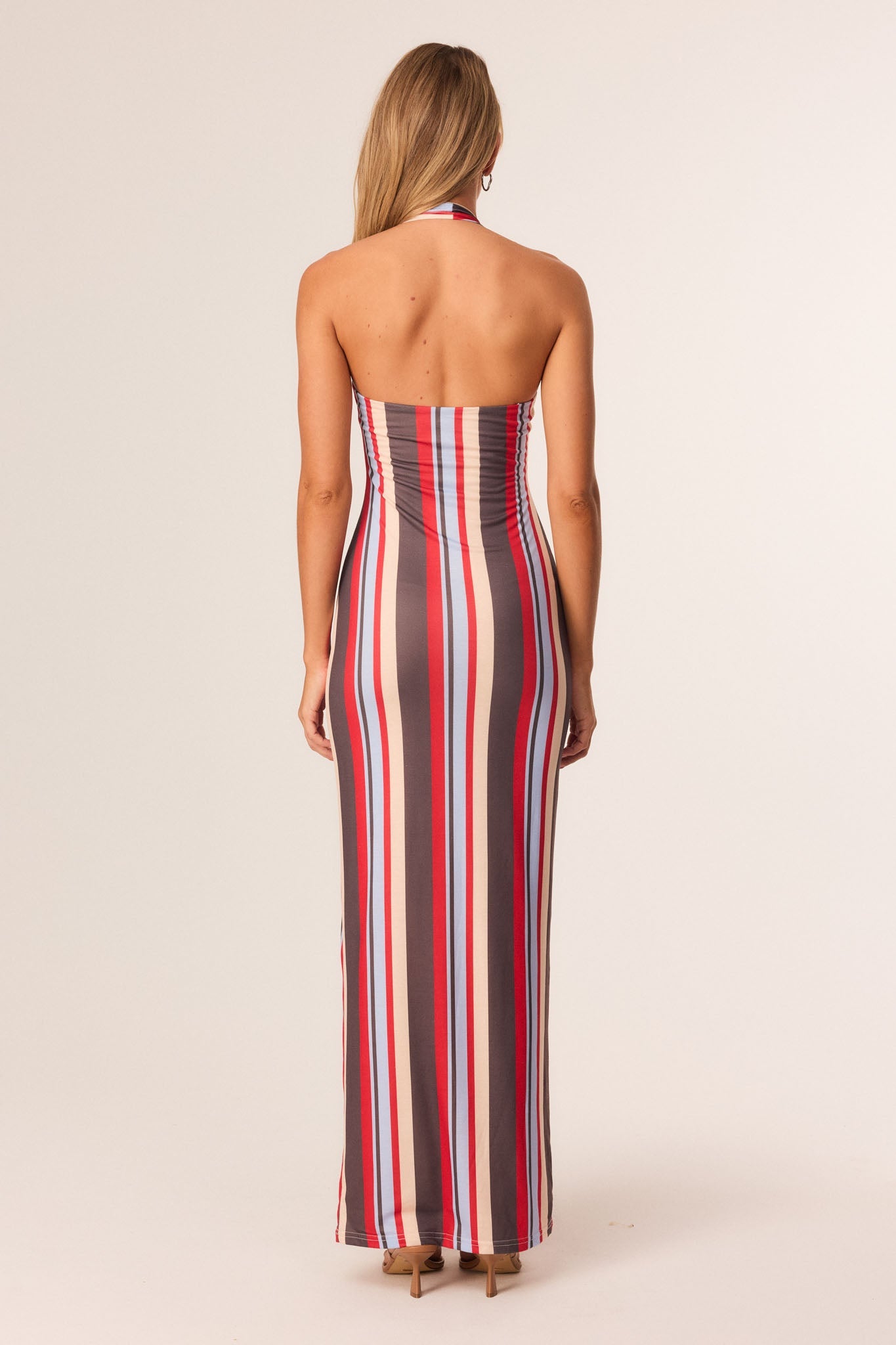 SNDYS SHERRI MAXI DRESS (Multi Stripe)