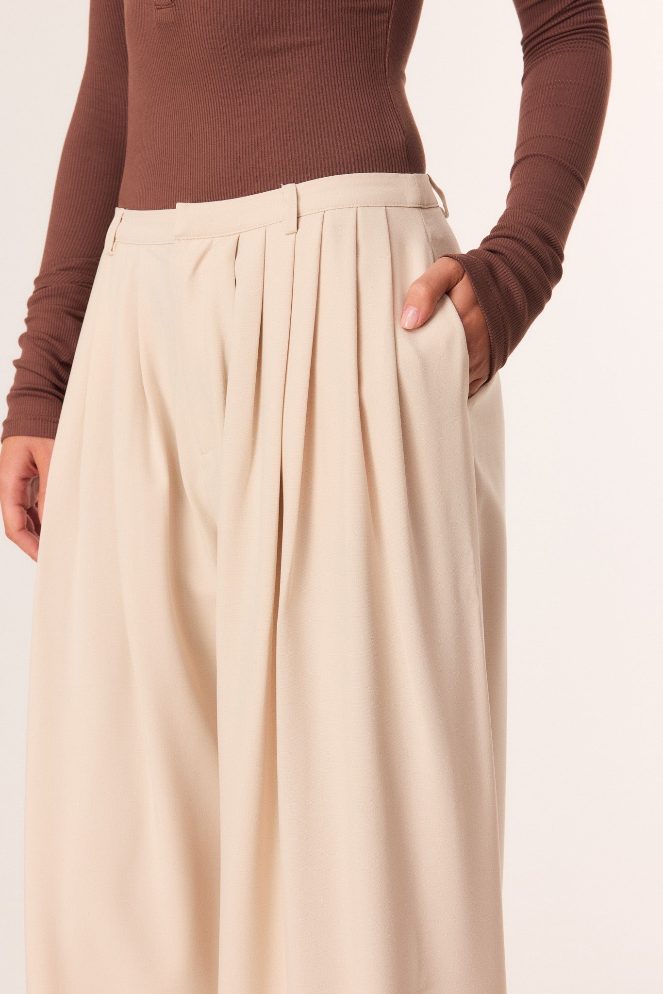 SNDYS EVELINA PANTS (Bone)
